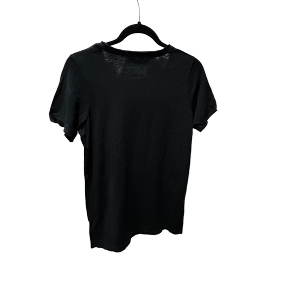 Chaser Champagne Weekend Black Tee Shirt Top Medium NEW NWT - Picture 5 of 5